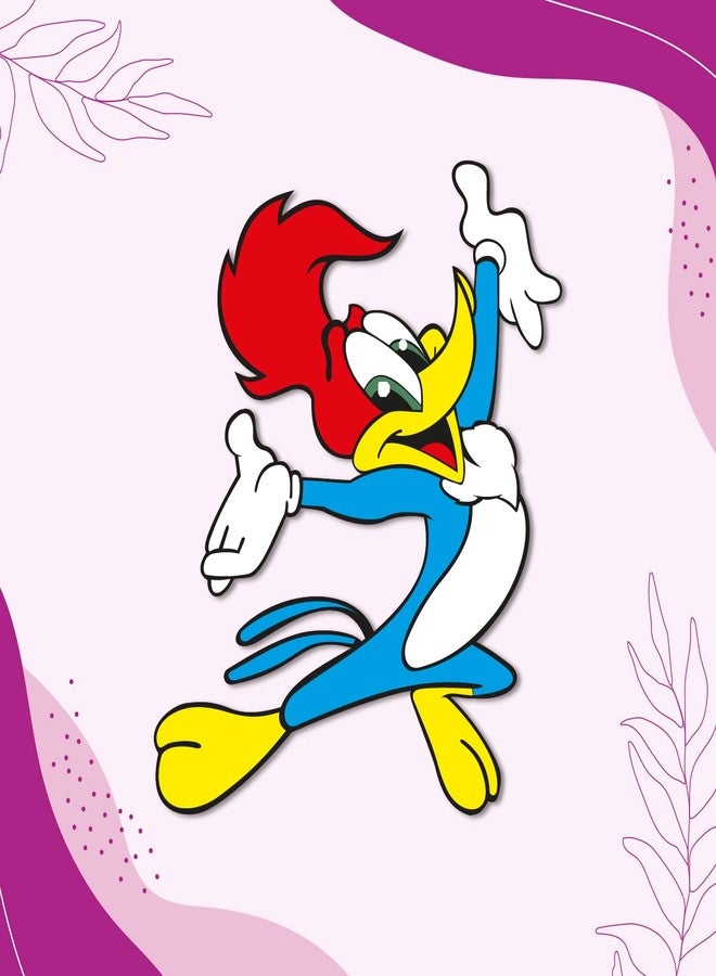 Bhai Please Woodpecker Wooden Fridge Magnet (Pack of 1) | Cartoon Characters, Movie, TV, Comics, Anime | Fridge Decorations | Gift for Friends, Colleagues, Gen Y | Birthday, Return Gift - Image 5